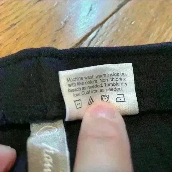 Hanna Andersson Women’s Black Ruffle Pencil Midi Skirt Embroidered Size Small - Picture 7 of 10